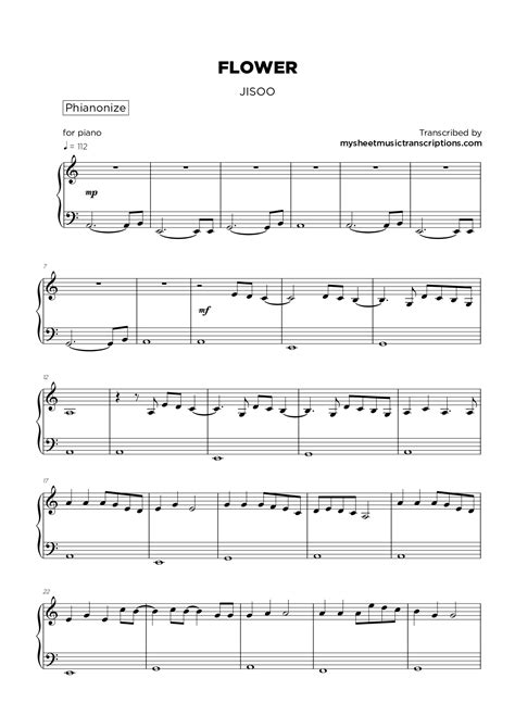 phianonize sheet music.